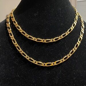 Monet Gold Link Necklace